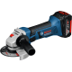 Акумуляторна кутова шліфувальна машина Bosch GWS 18-125 V-LI Professional (060193A30B)