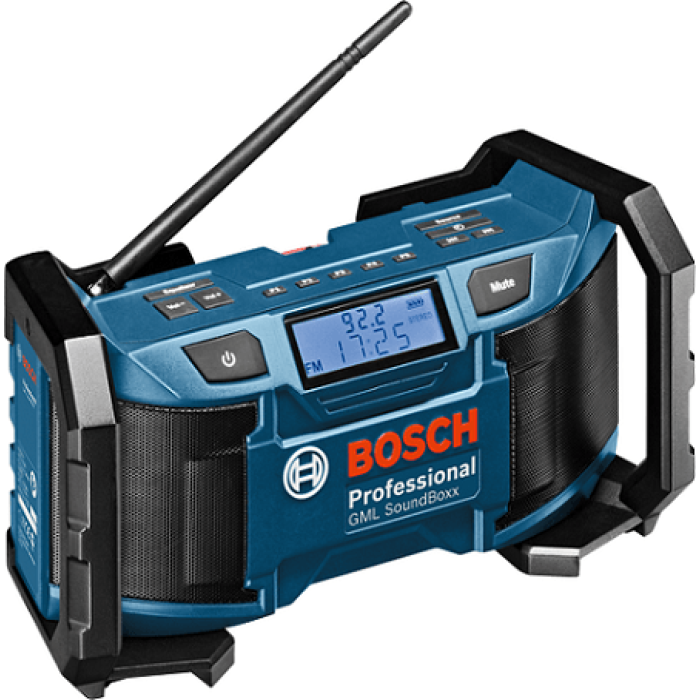 Аккумуляторный радиоприёмник Bosch GML SoundBoxx Professional (без аккумулятора и зарядного устройства)