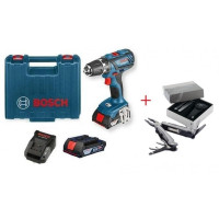 Акумуляторний шуруповерт Bosch GSR 18-2-LI Plus 2x2.0 Ah (0615990K9S)