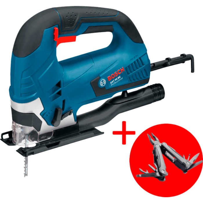 Електричний лобзик Bosch GST 90 BE Professional, Мультитул (0615990L0A)