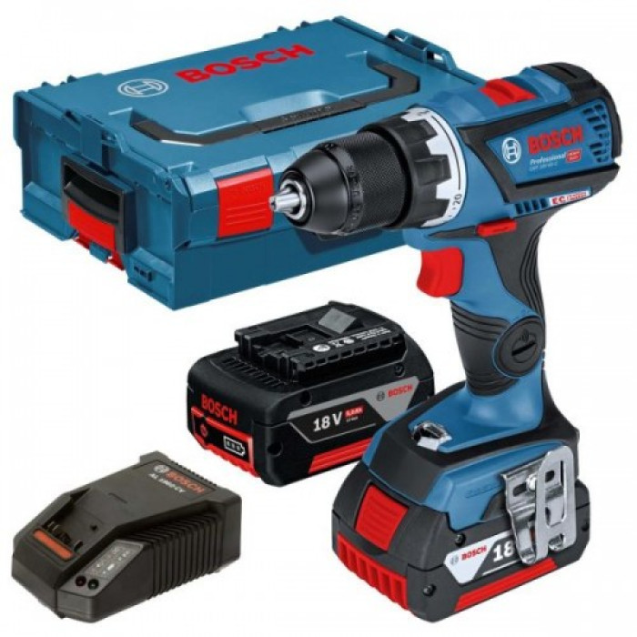 Акумуляторний дриль-шуруповерт Bosch GSR 18V-60 C (06019G1100)
