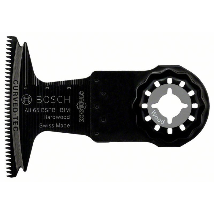 Погружное пильное полотно Bosch BIM AIZ 65 BSB Hard Wood (2608662017)