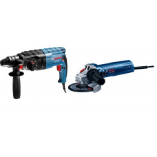 Набір перфоратор Bosch GBH 240 та кутова шліфувальна машина GWS 750 S (0611272100+0601394121)