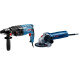 Набір перфоратор Bosch GBH 240 та кутова шліфувальна машина GWS 750 S (0611272100+0601394121)