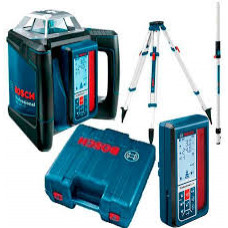 Лазерный нивелир Bosch GRL 500 HV, LR 50, штатив BT 160, линейка GR 500, чемодан (06159940EF)