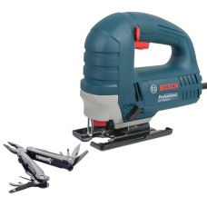 Лобзик електричний Bosch Professional GST 8000 E + Swiss Peak Multitool (060158H0MT)
