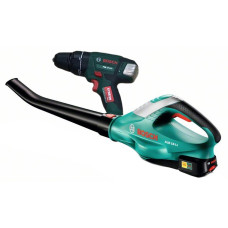 Аккумуляторная воздуходувка Bosch ALB 18 LI , Аккумуляторная дрель-шуруповерт Bosch PSR 18 LI-2, 2 АКБ  18 В, Зарядное устройство