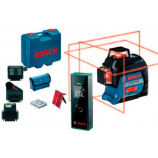 Линейный лазерный нивелир Bosch GLL 3-80, кейс, чехол, Zamo III (0601063S0Z)