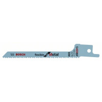 Пильное полотно для сабельной пилы Bosch S 422 BF Flexible for Metal, BIM, 5 шт. (2608656253)