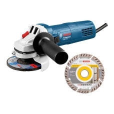 Кутова шліфувальна машина Bosch GWS 750-125, алмазний диск (060139400D)