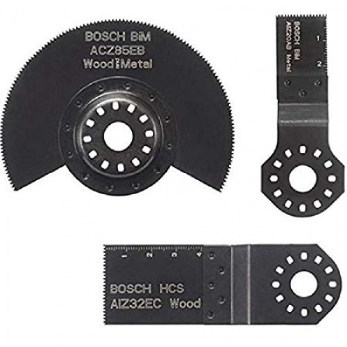 Набор полотен Bosch по дереву для мультиинструмента (2608662343)
