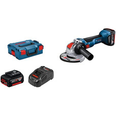 Акумуляторна кутова шліфувальна машина (болгарка) Bosch GWX 18V-10 (06017B0102)