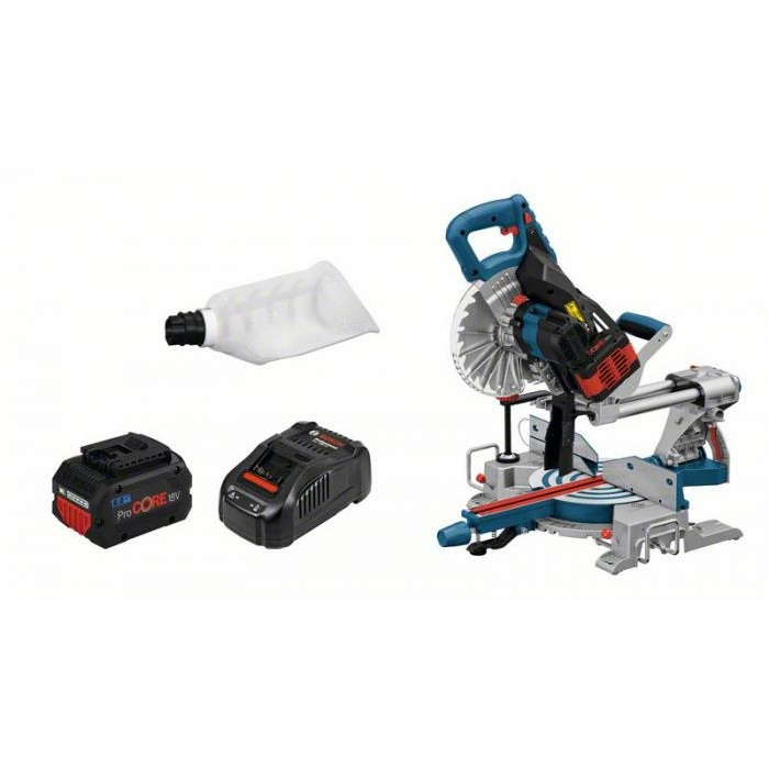 Аккумуляторная торцовочная пила Bosch GCM 18V-216 (0601B41001)
