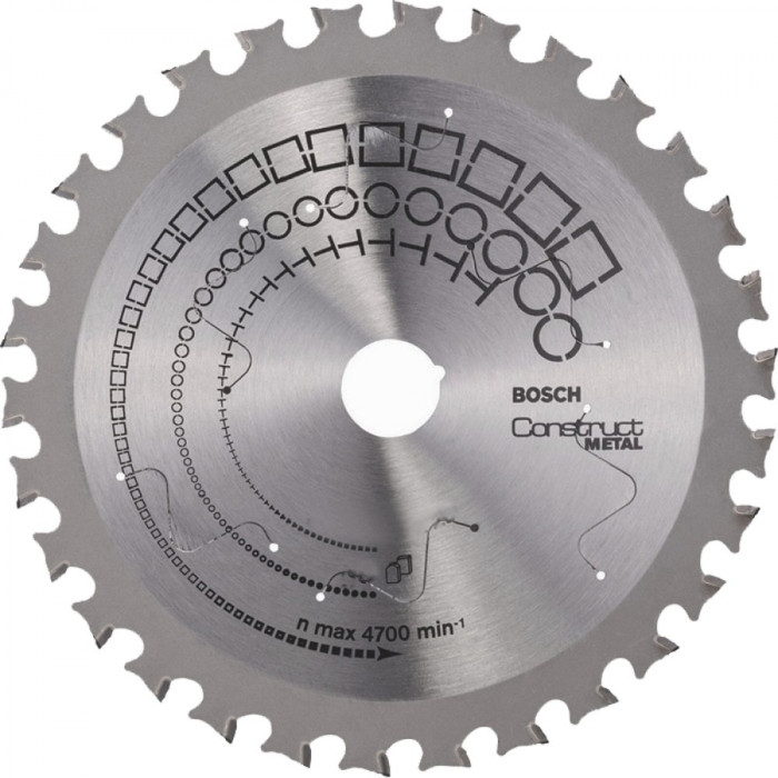 Пильный диск Bosch Construct Metal 254x25,4x2,2 мм (2608641725)