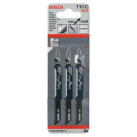 Набор пилок для лобзика Bosch T111C 3 шт. (2608630808)