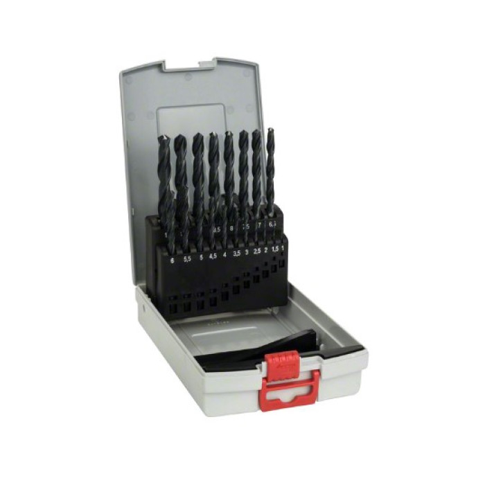 Набор свёрл по металлу HSS-R Bosch X-Pro Box 19 шт. (2608587012)