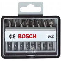 Набор бит (8 шт) Robust Line Sx2 XH Bosch (2607002557)