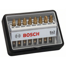 Набор бит (8 шт) Bosch Robust Line Max Grip Sx2 (2607002571)