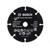 Диск пильный Bosch по дереву 76 мм для GWS 10.8 (2608623011)