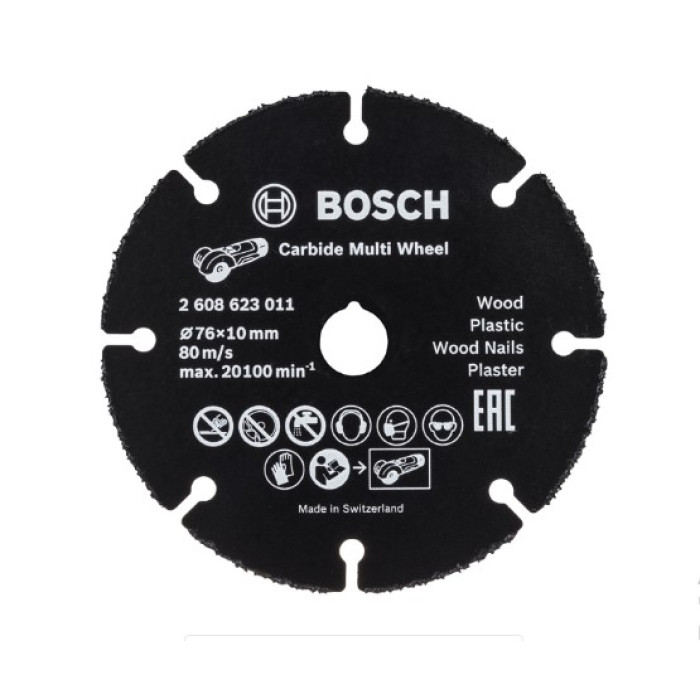 Диск пильный Bosch по дереву 76 мм для GWS 10.8 (2608623011)