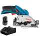Акумуляторна дискова пилка Bosch GKS 12V-26, акумулятор GBA 12V 2.0Ah, ЗУ GAL 12V-40 (0615990M41)