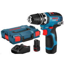Акумуляторний безщітковий шуруповерт Bosch Professional GSR 12V-35 FC з БЗП в L-Boxx 102 з 2 акб GBA 12V 3.0Ah та з/в GAL 12V-40 (06019H3001)