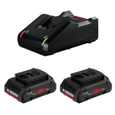 Набор аккумуляторов Bosch Professional 1 х GBA18V 2.0Ah + ProCORE18V 4.0Ah + Зарядное устройство GAL18V-40 (1600A01TW3)