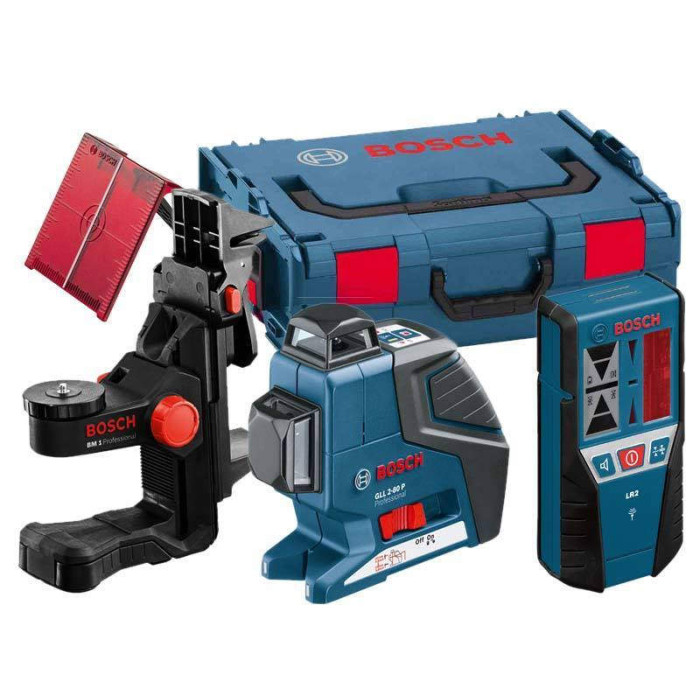 Нивелир лазерный Bosch GLL 2-80 Professional, BM1 (новый), LR2 в L-Boxx