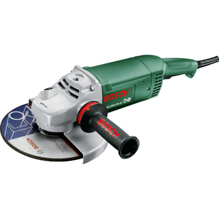 Кутова шліфувальна машина Bosch PWS 2000-230 JE (06033C6001)