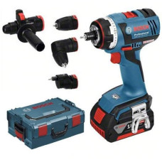 Акумуляторний шуруповерт Bosch GSR 18 V-EC FC2 (4 насадки) (06019E1104)