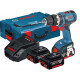 Акумуляторний ударний шуруповерт Bosch GSB 18 V-EC Professional L-Boxx (06019E9101)