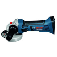 Акумуляторна кутова шліфувальна машина Bosch GWS 18-125 V-LI Professional (каркас) (060193A307)
