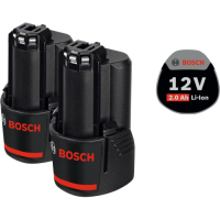 Аккумулятор 2 шт Bosch GBA 10,8 В 2,0 Ач (1600Z00040)