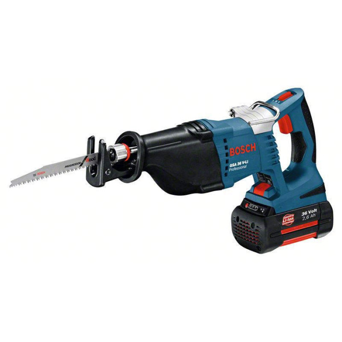Акумуляторна шабельна пилка Bosch GSA 36 V-Li (0601645R02)