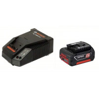 Набор аккумулятор Bosch GBA 18 В 4.0 Ач, зарядное устройство Bosch AL1860 (1600Z00043)