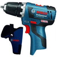 Акумуляторний шуруповерт Bosch GSR 12V-20 (каркас), Кобура для шуруповерта (06019D4002)