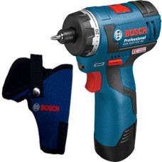 Акумуляторний шуруповерт Bosch GSR 12V-20 (06019D4100) кобура для шуруповерта