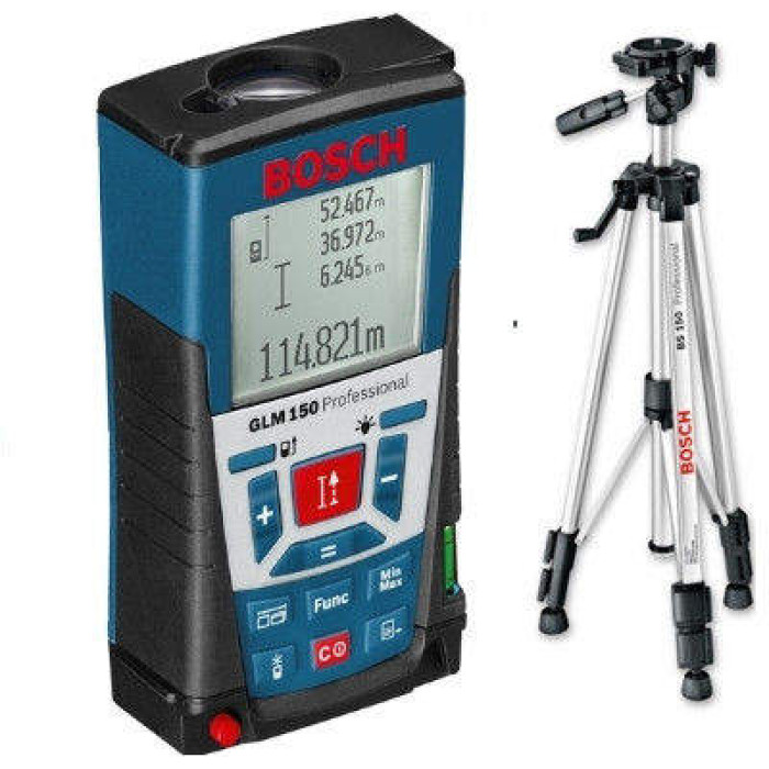 Лазерный дальномер Bosch GLM 150+ BS 150