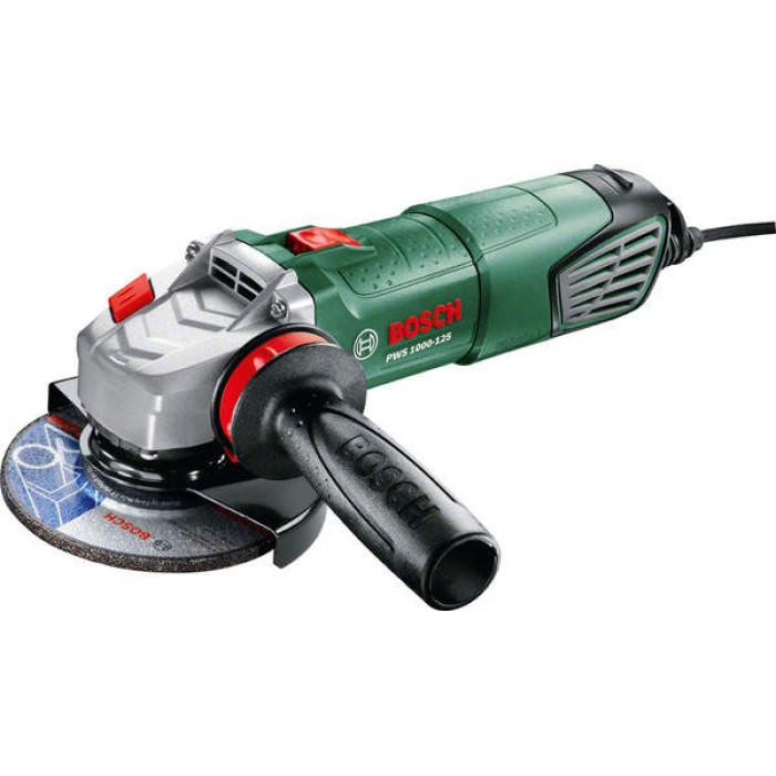 Кутова шліфувальна машина Bosch PWS 1000-125 (06033A2620)