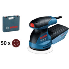 Ексцентрикова шліфувальна машина Bosch GEX 125-1 AE Professional (Кейс), 50 шліфувальних машин (0615990CY3)
