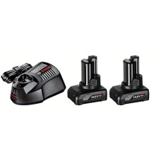 Комплект аккумуляторов Bosch GBA 10.8 В 4.0 Ач - 2 шт, зарядное устройство Bosch AL 1130 CV (1600Z00046)