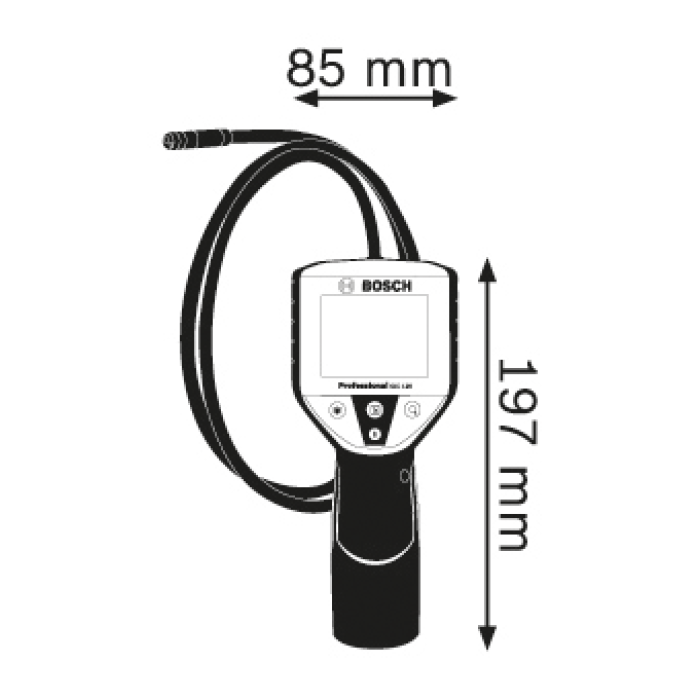 Аккумуляторная инспекционная камера Bosch GIC 120 Professional