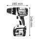 Акумуляторний шуруповерт Bosch GSR 18 V-LI Professional (060186610H)