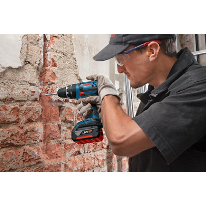Акумуляторний ударний шуруповерт Bosch GSB 18 V-LI Professional (060186710F)