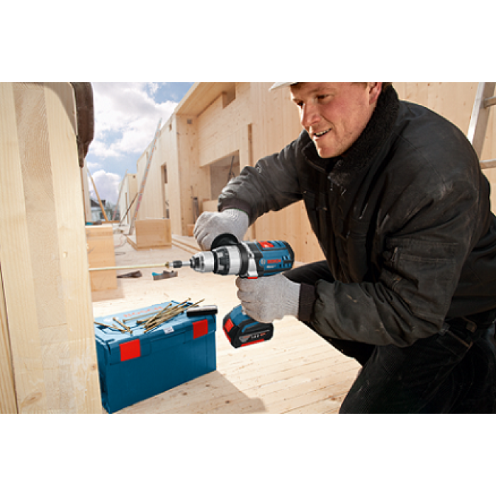 Акумуляторний ударний шуруповерт Bosch GSB 18 VE-2-LI Professional (06019D9300)