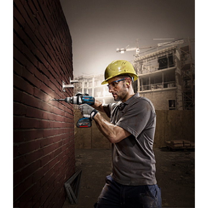 Акумуляторний ударний шуруповерт Bosch GSB 18 VE-2-LI Professional (06019D9300)