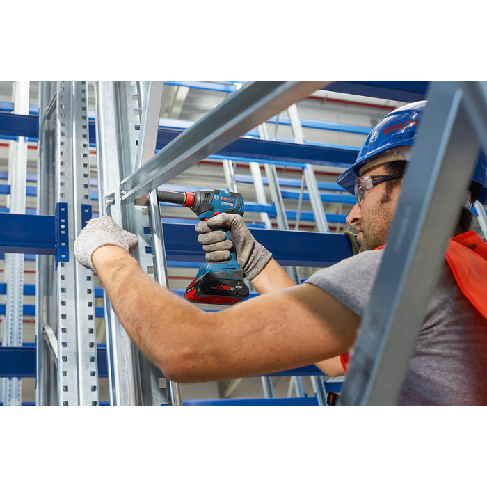 Акумуляторний гайковерт Bosch GDX 18V-200 С, АКБ GBA 18V 5.0Ah (2 шт), ЗУ, Кейс L-BOXX (06019G4201)