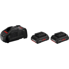 Набор аккумуляторов Bosch GBA ProCORE 18 В 4.0 Ач - 2 шт, зарядное устройство Bosch GAL 1880 CV (1600A016GF)