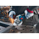 Кутова шліфувальна машина Bosch GWS 18V-10 SC, 2 акб 5 Ah, ЗУ GAL 1880 CV, L-Boxx, Bluetooth-модуль (06019G340D)