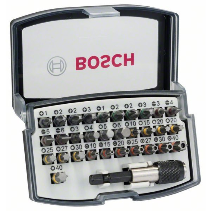 Набор бит Bosch ECO, 32 шт (2607017319)